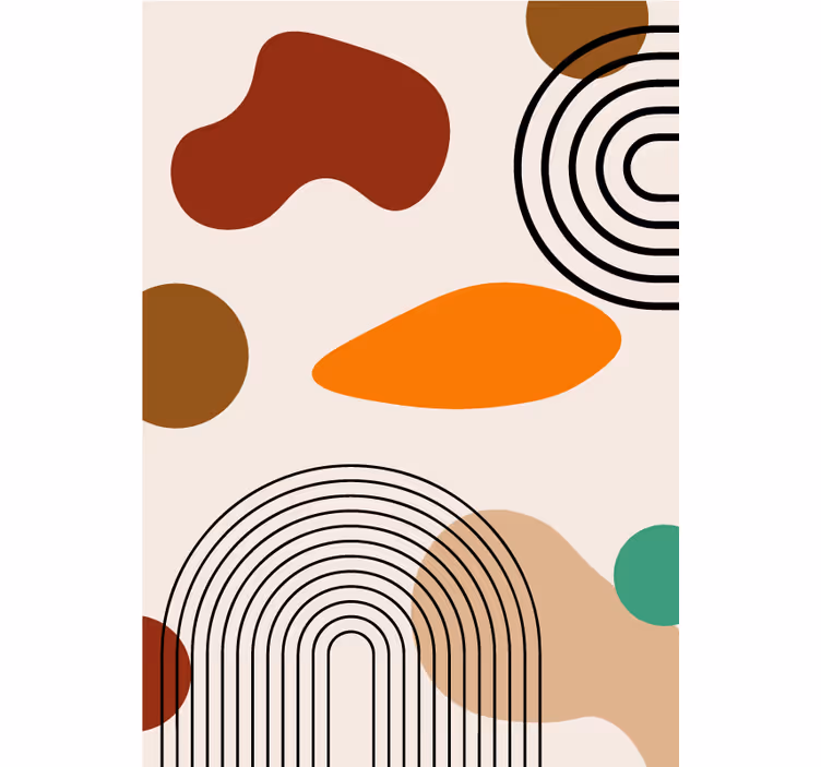 Store enrouleur salle de bain arches bohèmes - TenStickers