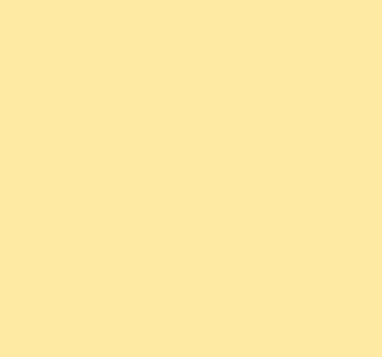 Store enrouleur monochrome jaune beurre - TenStickers