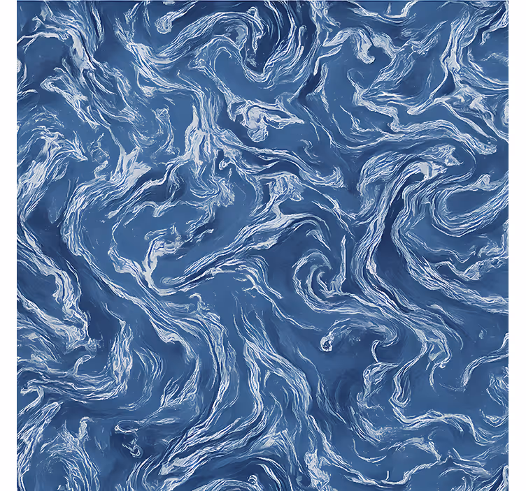 Store enrouleur chambre ado marbre indigo abstrait - TenStickers