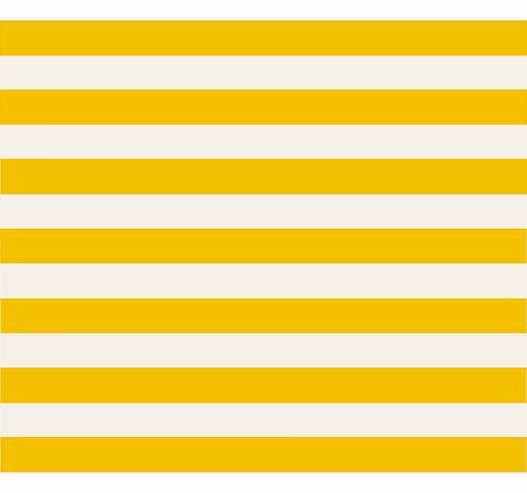 Store enrouleur chambre ado rayures jaunes et blanches - TenStickers
