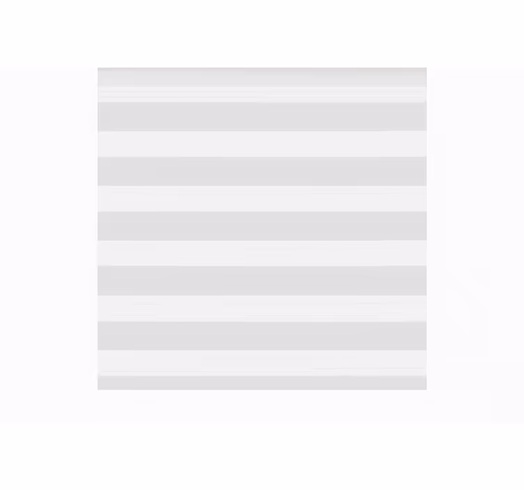 Store enrouleur salle à manger rayures blanches transparentes - TenStickers