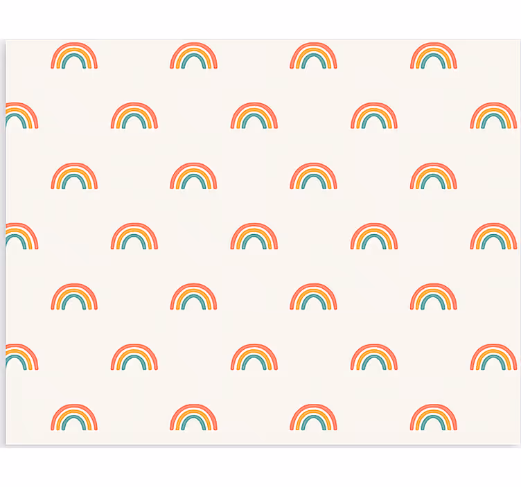 Store enrouleur scandinave arcs-en-ciel colorés - TenStickers