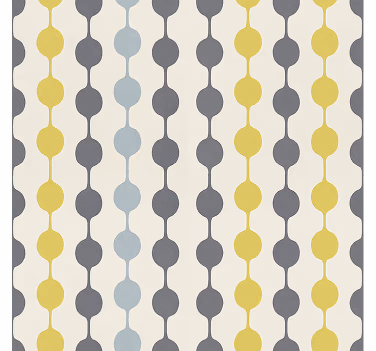Store enrouleur scandinave cercles colorés suspendus - TenStickers