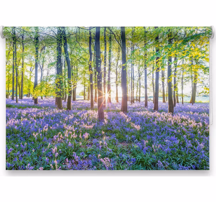 Store enrouleur arbre modernisme inspiré de la nature - TenStickers