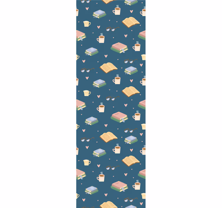 Store enrouleur bureau motif lecture confortable - TenStickers