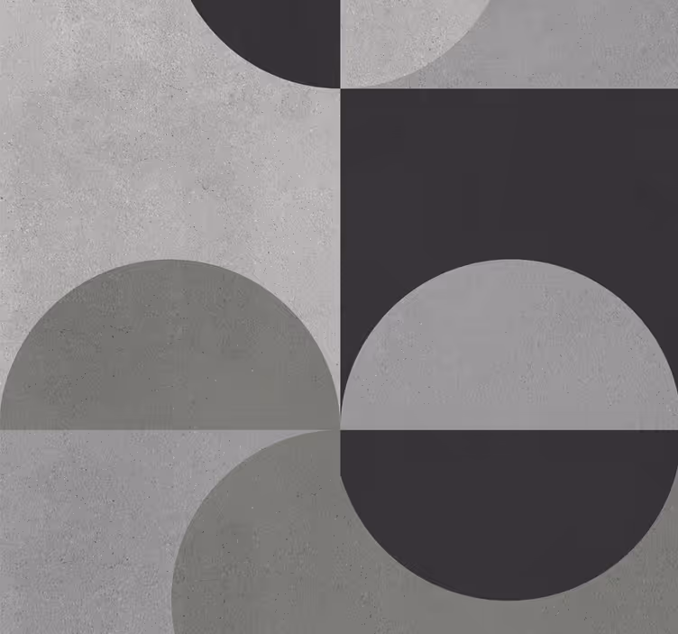 Store enrouleur cuisine motif abstrait gris - TenStickers