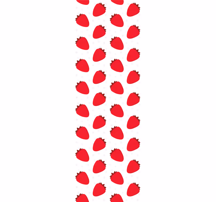 Store enrouleur cuisine motif baies rouges - TenStickers