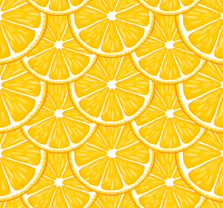 Store enrouleur cuisine motif tranches d'agrumes - TenStickers