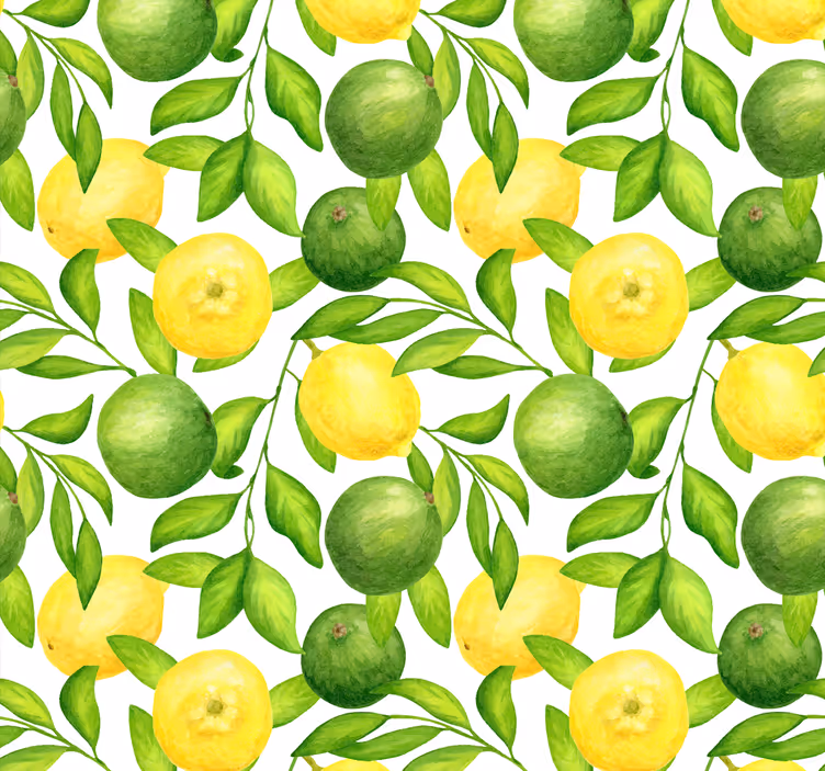 Store enrouleur cuisine motif fruits citrus - TenStickers