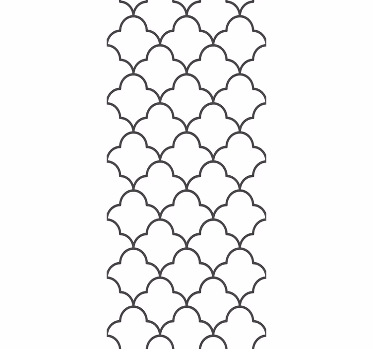 Store enrouleur cuisine design géométrique marocain - TenStickers