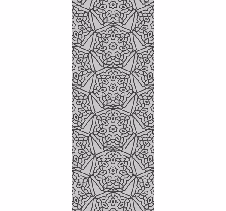 Store enrouleur cuisine style carreaux arabes abstraits - TenStickers