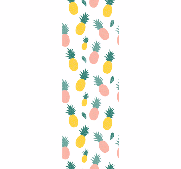 Store enrouleur cuisine motif ananas fruits - TenStickers