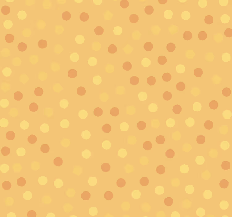 Store enrouleur cuisine oranges en cercles - TenStickers
