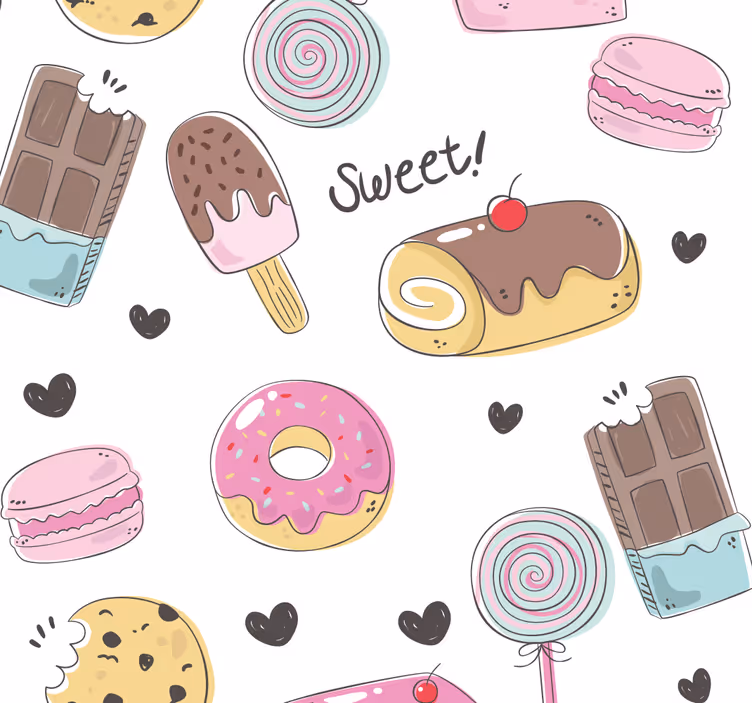 Store enrouleur cuisine délices sucrés - TenStickers