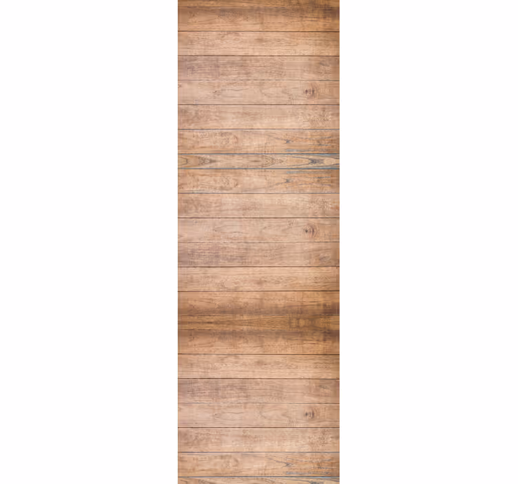 Store enrouleur salle à manger bois rustique horizontal - TenStickers