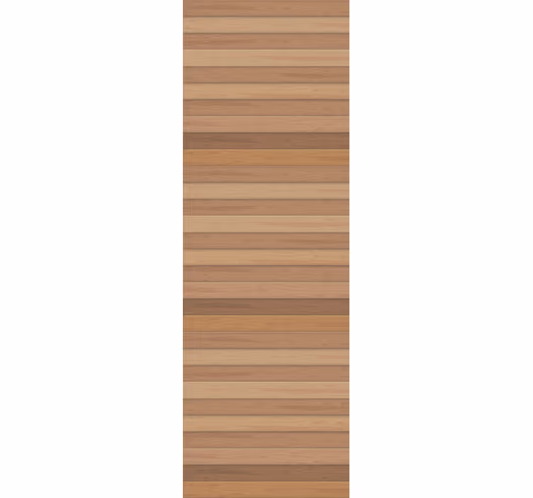 Store enrouleur salle à manger bois rustique élégant - TenStickers