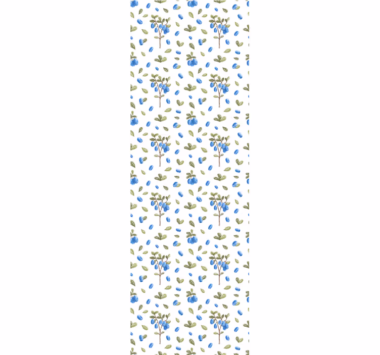Store enrouleur salle à manger motif aquarelle floral - TenStickers