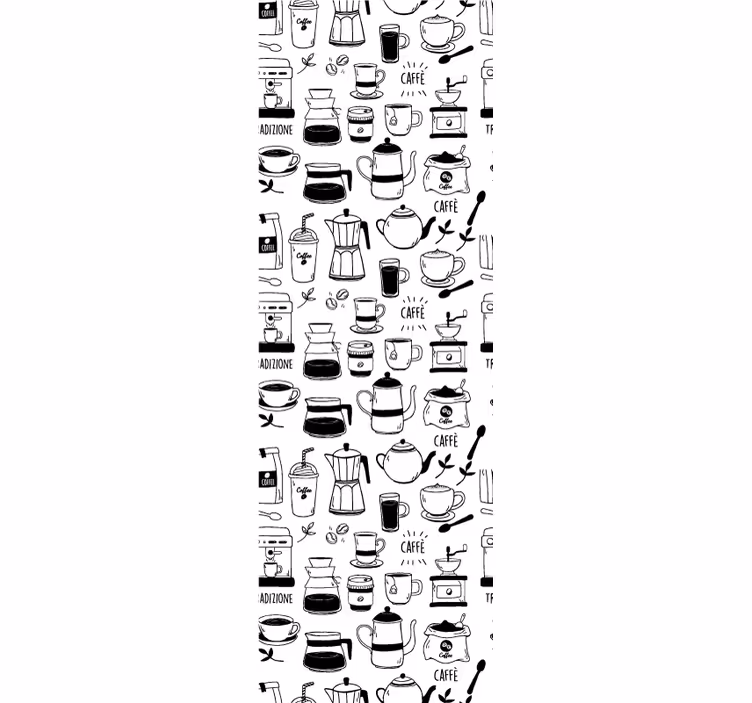 Store enrouleur salle à manger pause café - TenStickers