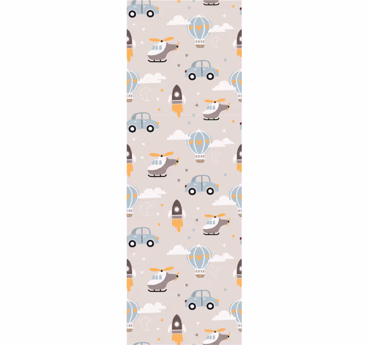 Store enrouleur chambre enfant transport ludique - TenStickers