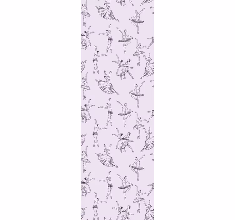 Store enrouleur chambre enfant ballet - TenStickers