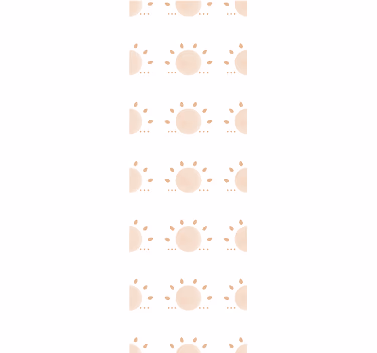 Store enrouleur chambre enfant soleil minimaliste abstrait - TenStickers