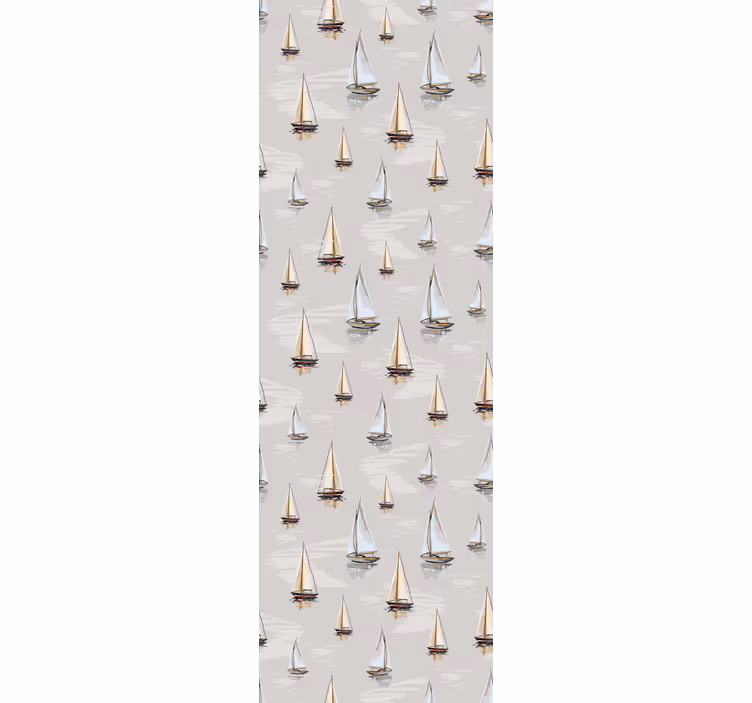 Store enrouleur chambre enfant motif voilier élégant - TenStickers