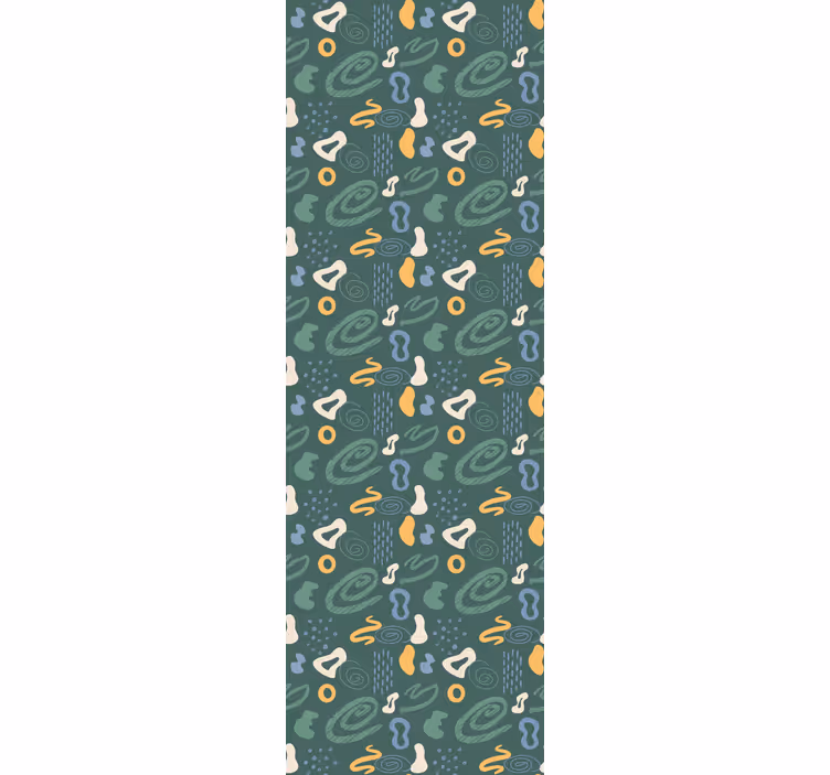 Store enrouleur chambre enfant motifs minimalistes abstraits - TenStickers