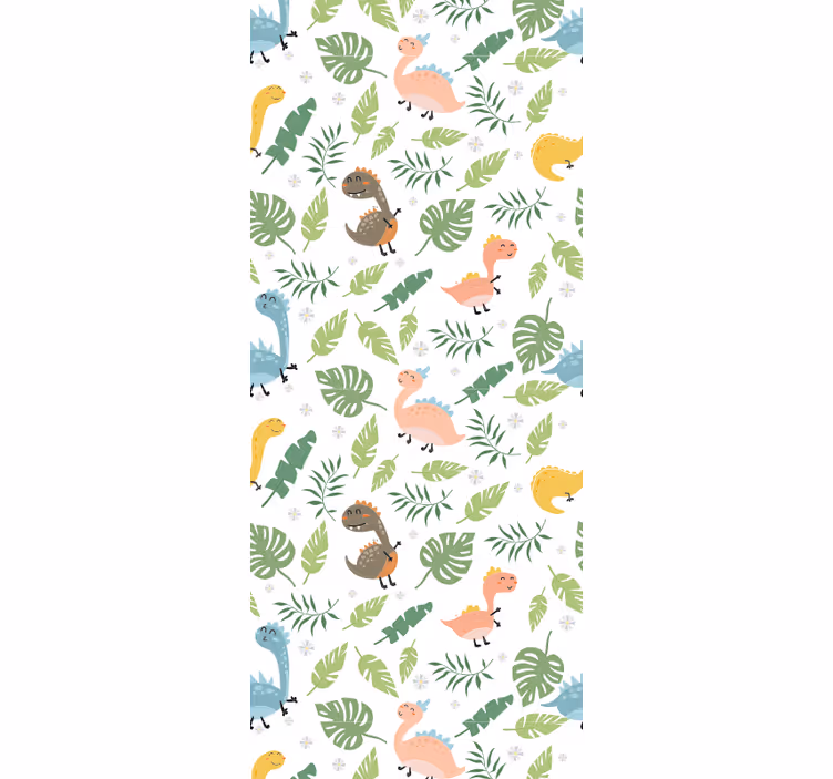 Store enrouleur chambre enfant couleurs pastel forêt - TenStickers