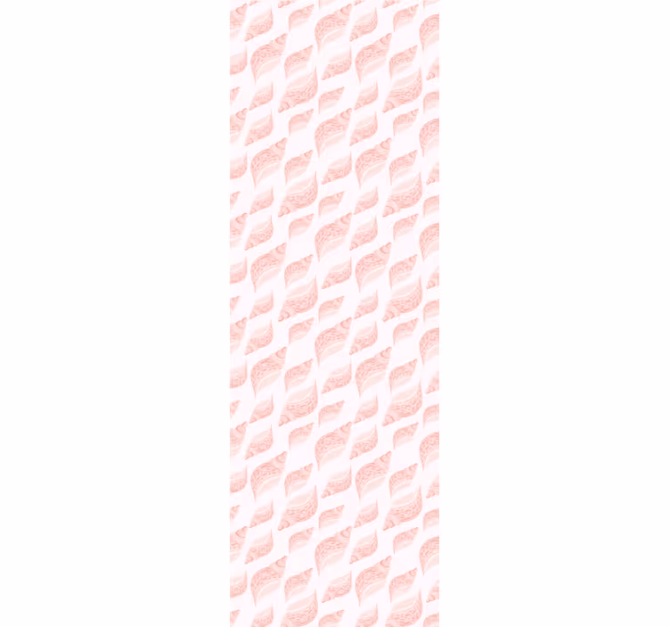 Store enrouleur chambre enfant motif coquillage rose - TenStickers