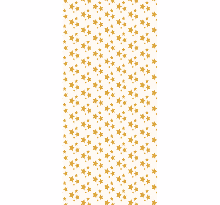 Store enrouleur chambre enfant étoiles dorées désordonnées - TenStickers