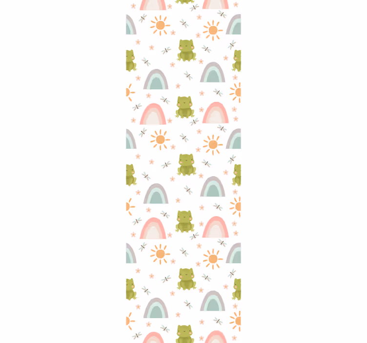 Store enrouleur chambre enfant design grenouille mignonne - TenStickers