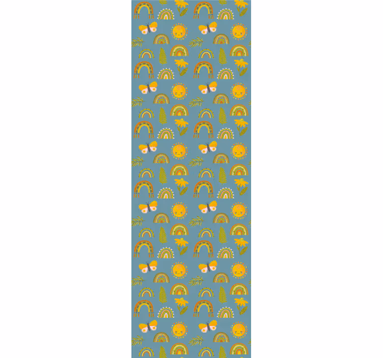 Store enrouleur chambre enfant motif dessiné à la main - TenStickers