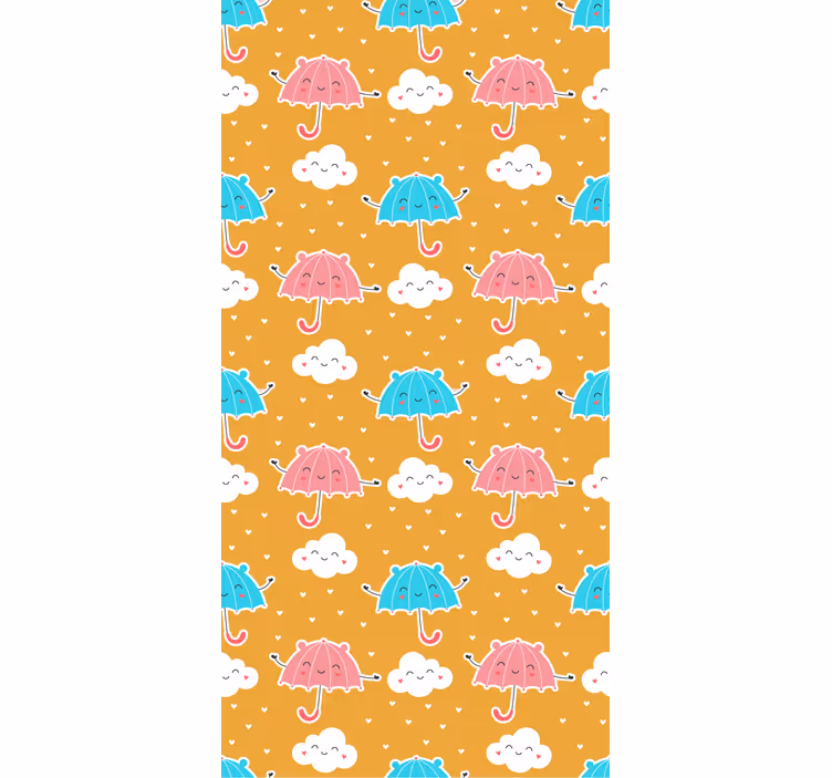 Store enrouleur chambre enfant affichage parapluie coloré - TenStickers