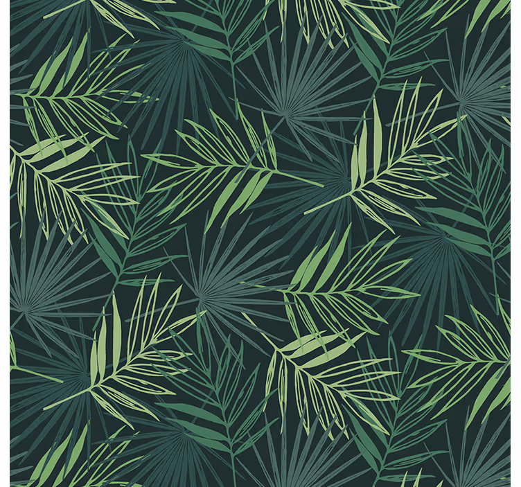 Store enrouleur bureaux motif mélange tropical - TenStickers