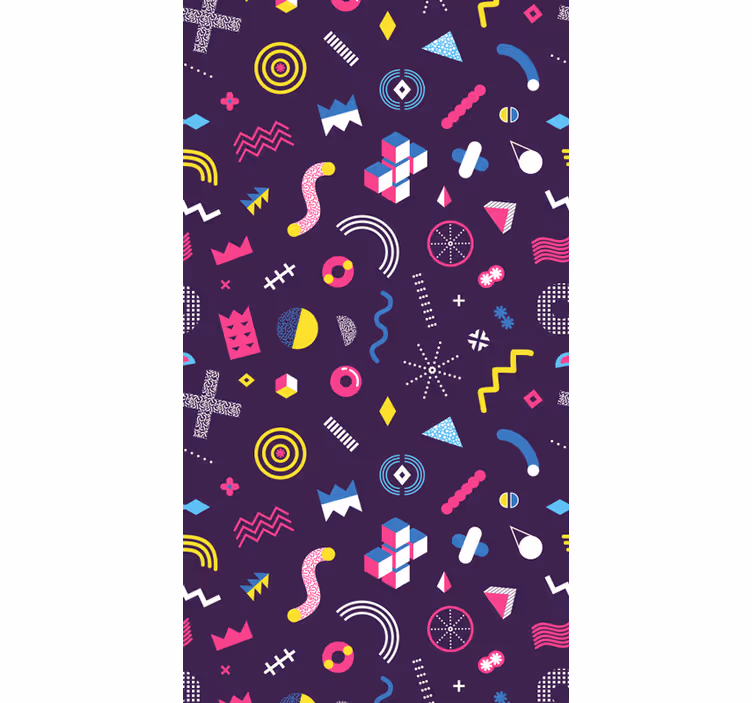 Store enrouleur chambre ado motif gaming memphis - TenStickers