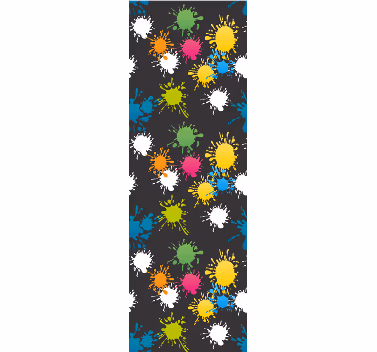 Store enrouleur chambre ado fête des couleurs - TenStickers