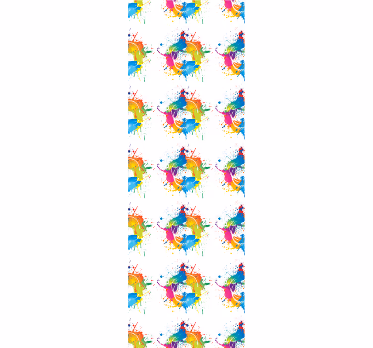 Store enrouleur chambre ado fond coloré - TenStickers