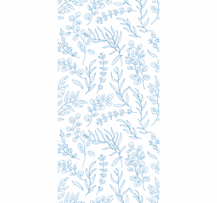 Store enrouleur chambre ado plantes fines - TenStickers