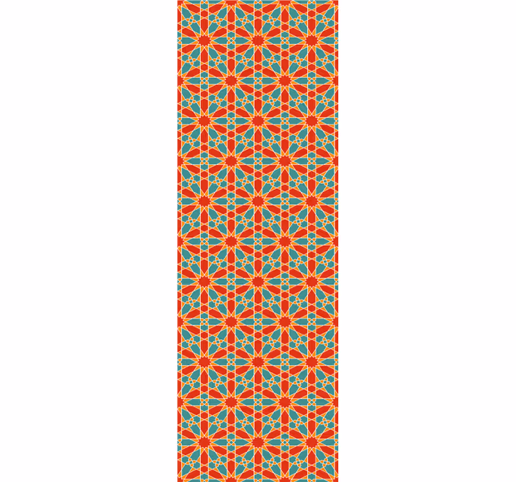 Store enrouleur chambre ado motif géométrique arabe - TenStickers