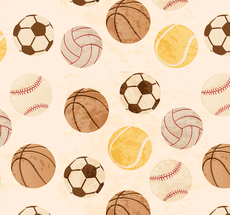 Store enrouleur chambre ado motif boules vintage - TenStickers