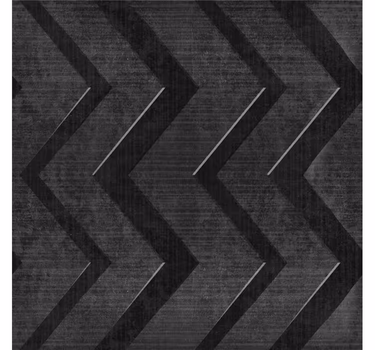 Store enrouleur chambre ado rayures acier noir - TenStickers