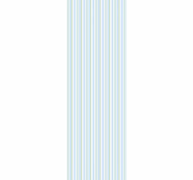 Store enrouleur moderne motif rayures pastel - TenStickers