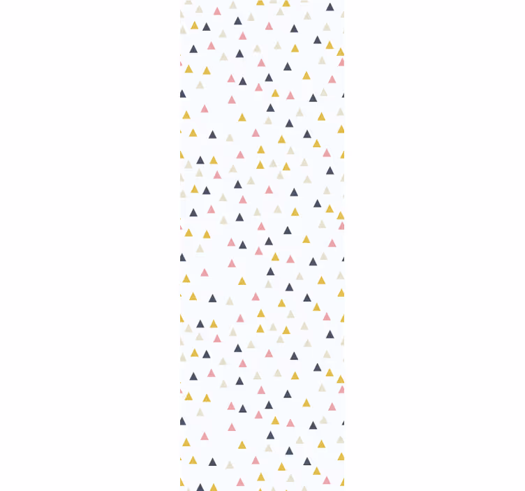 Store enrouleur moderne motif triangle minimaliste - TenStickers
