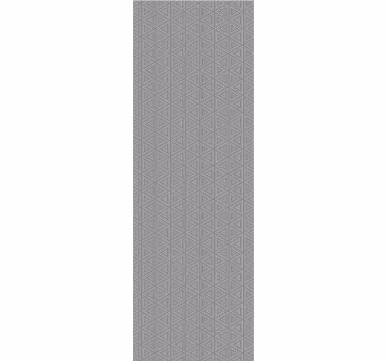 Store enrouleur moderne triangles gris texturés - TenStickers