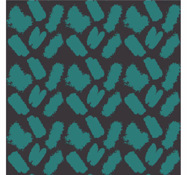 Store enrouleur moderne peinture noire et verte - TenStickers