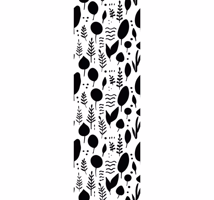 Store enrouleur moderne images nature noir et blanc - TenStickers