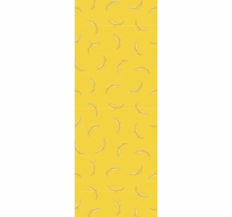 Store enrouleur moderne jaune pantone bananas - TenStickers