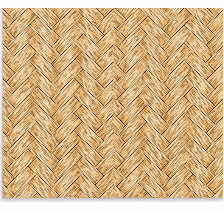 Store enrouleur textures et motifs tissage rattan classique - TenStickers