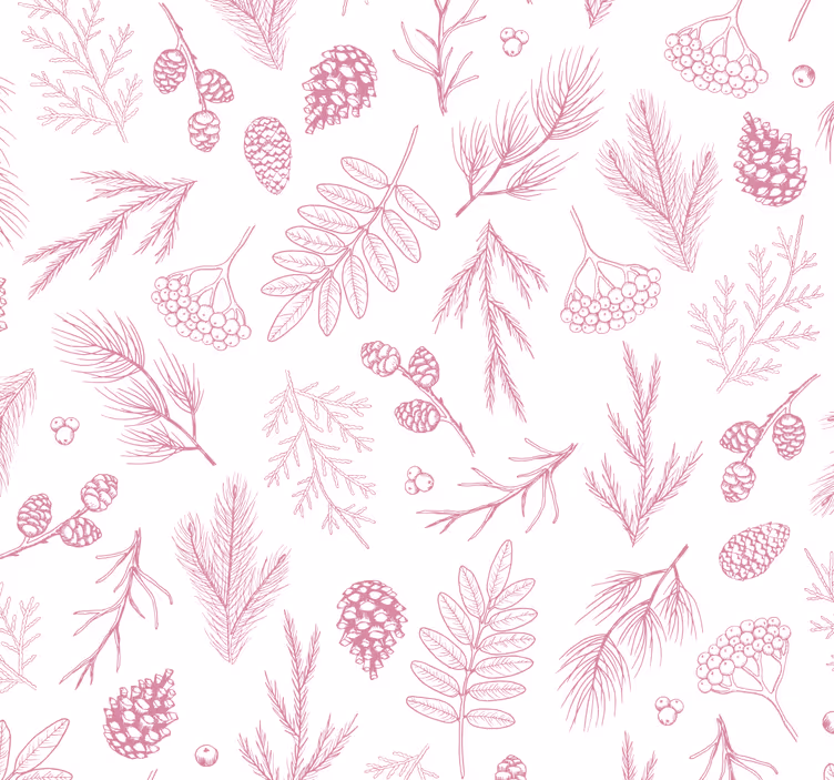 Store enrouleur salle de bain fond blanc pin rose - TenStickers