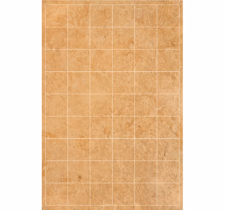 Store enrouleur beige carrés beige clair - TenStickers